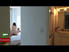 Подглядывание за мамочками порно видео